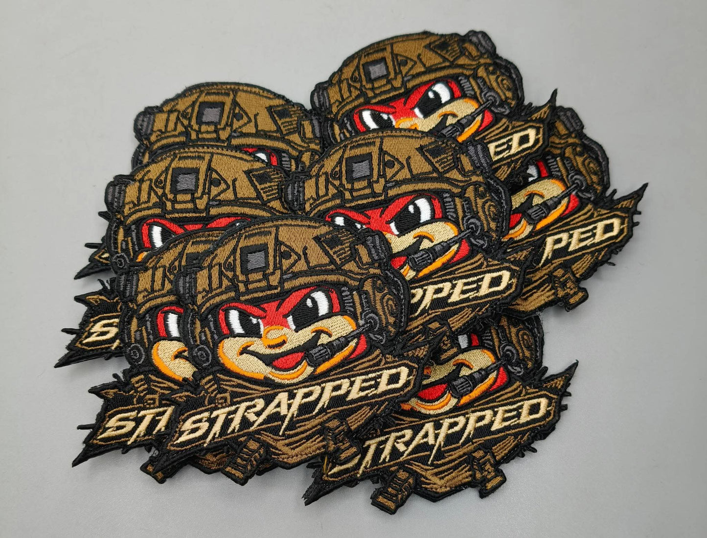 STRAPPED – Fully Loaded Patch & Sticker Pack